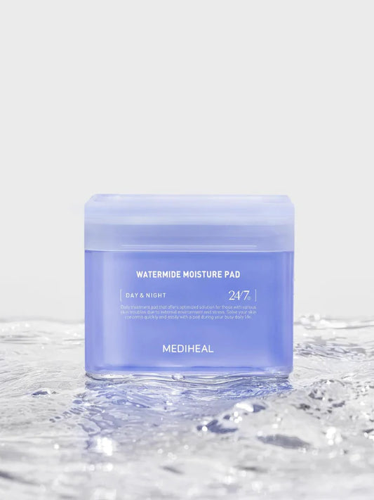 MEDIHEAL WATERMIDE MOISTURE PAD - 100 PADS