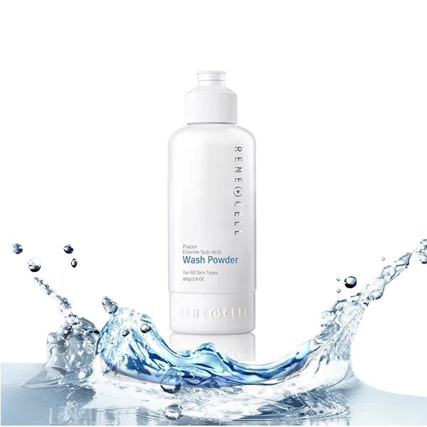 RENECELL Placen Enzym Sub Acid Wash Powder Facial Cleanser