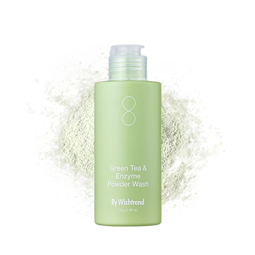 BY WISHTREND GREEN TEA & ENZYME POWDER WASH