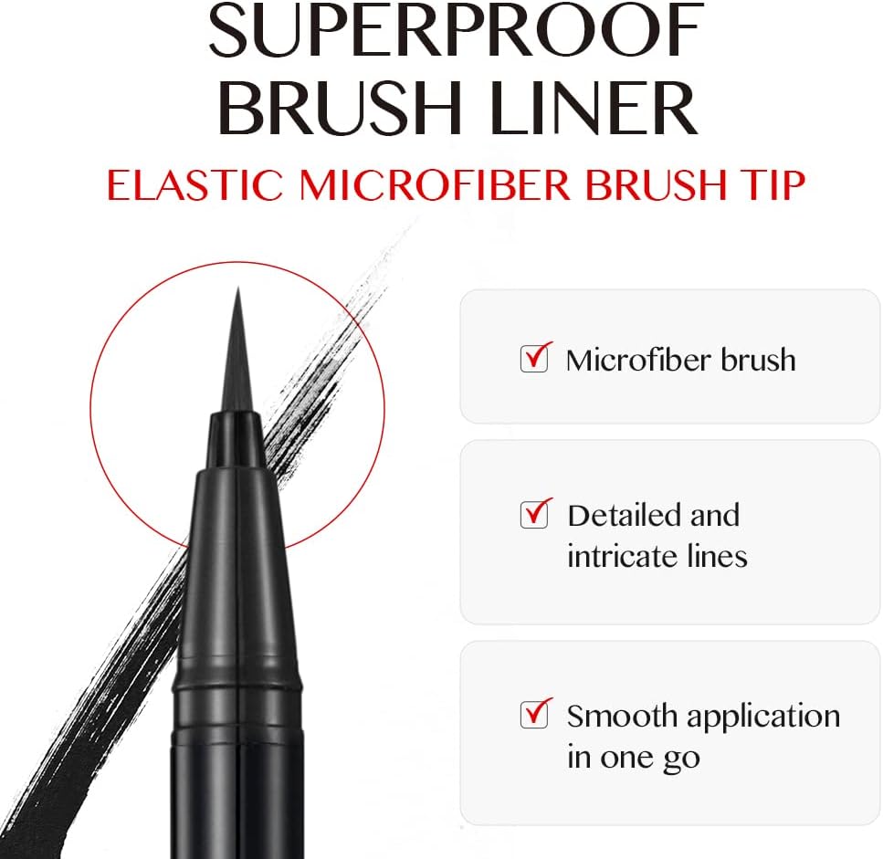 CLIO SUPERPROOF BRUSH LINER - KILL BLACK