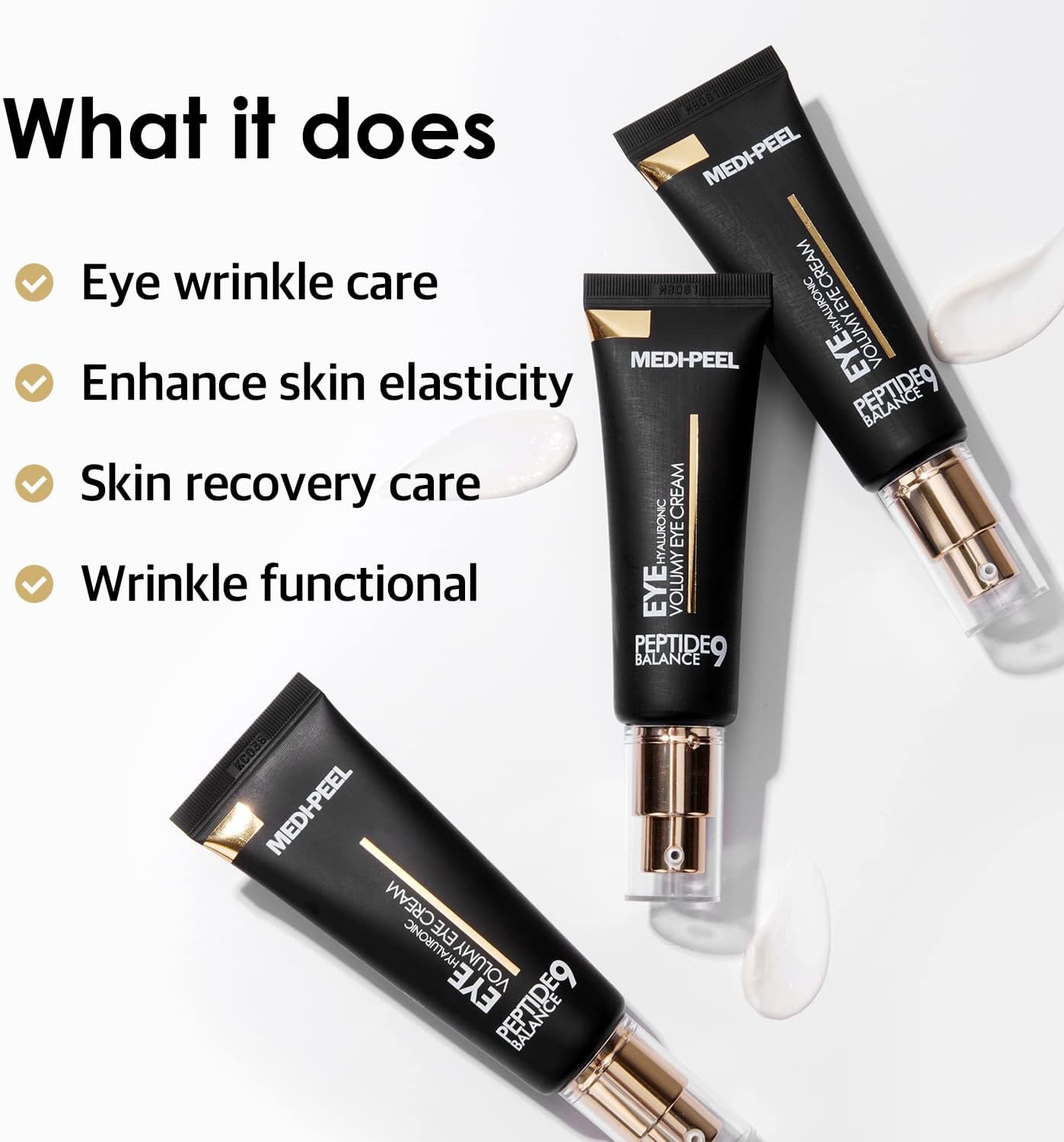 MEDIPEEL PEPTIDE 9 HYALURONIC VOLUMY EYE CREAM