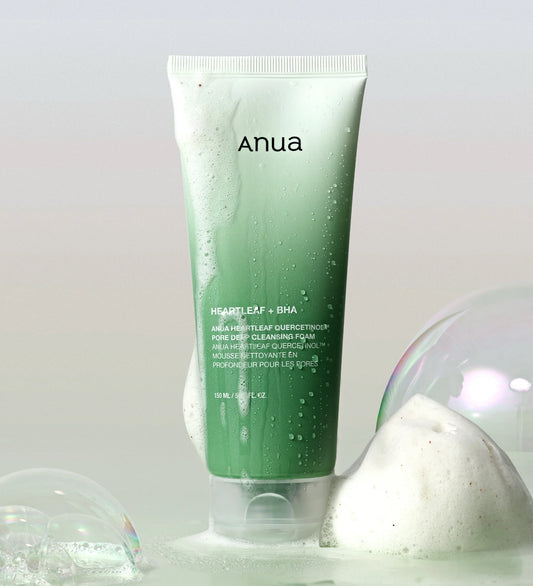 ANUA HEARTLEAF QUERCETINOL PORE DEEP CLEANSING FOAM