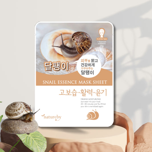 NATUREBY SNAIL ESSENCE MASK SHEET