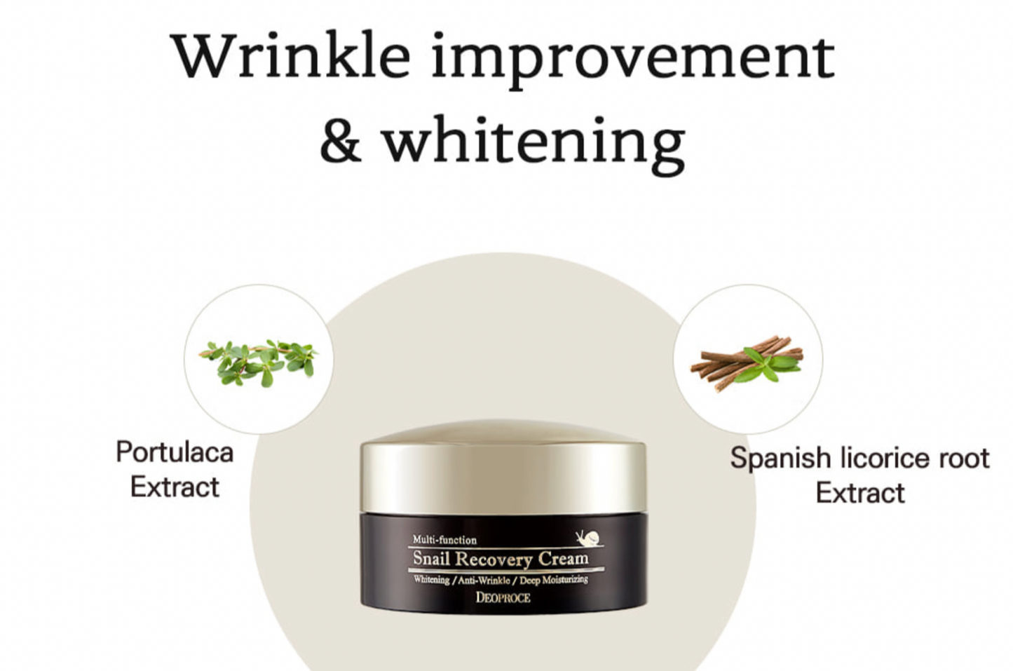 DEOPROCE SNAIL RECOVERY CREAM