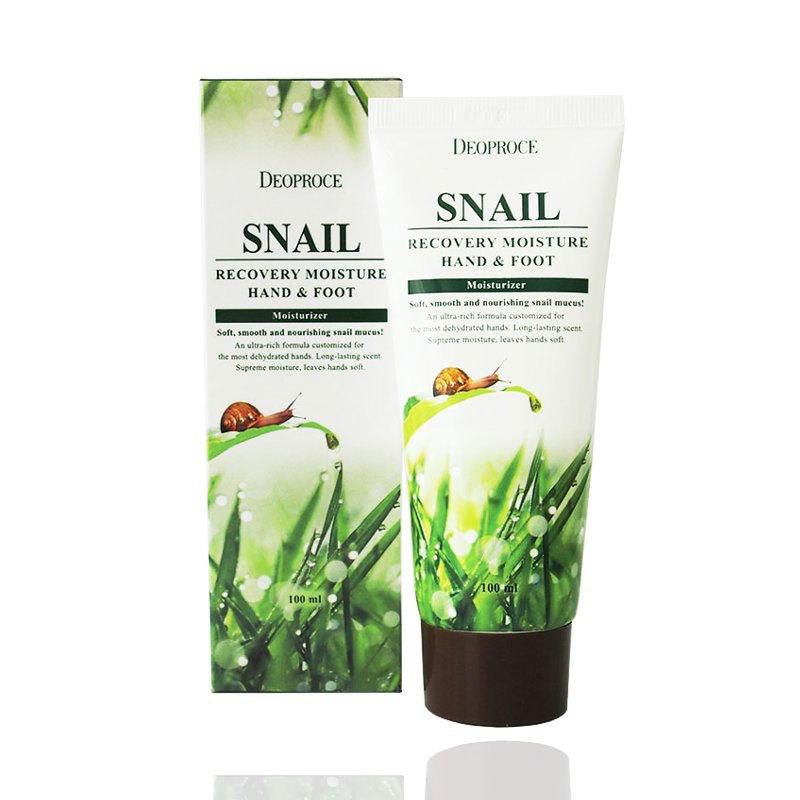 DEOPROCE SNAIL RECOVERY MOISTURE HAND & FOOT
