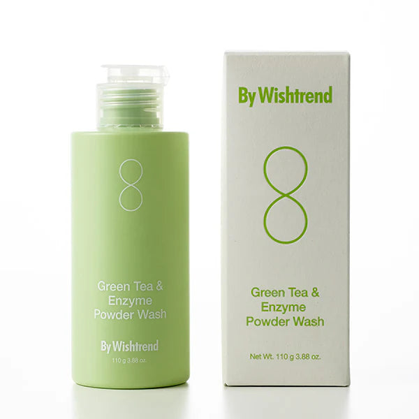 BY WISHTREND GREEN TEA & ENZYME POWDER WASH