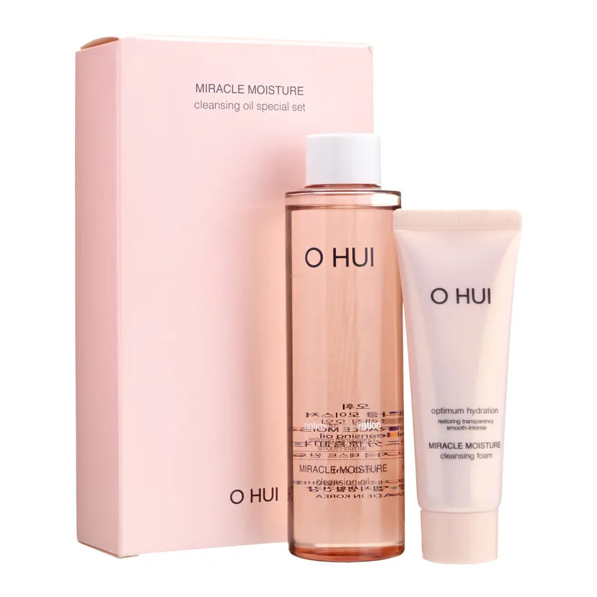 O HUI MIRACLE MOISTURE CLEANSING OIL SPECIAL SET