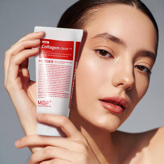 MEDIPEEL RED LACTO COLLAGEN CLEAR FOAM CLEANSER 2.0 PEPTIDE 9