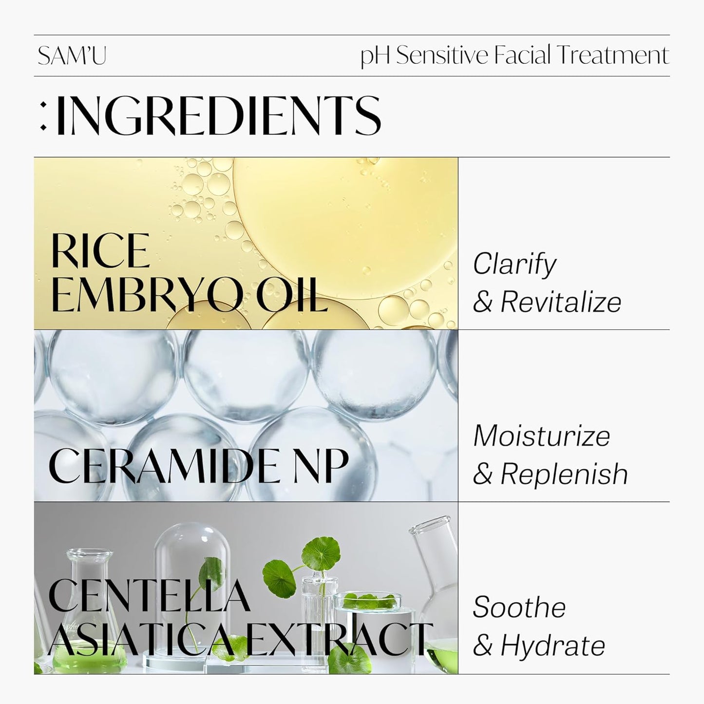 SAM’U PH SENSITIVE FACIAL TREATMENT