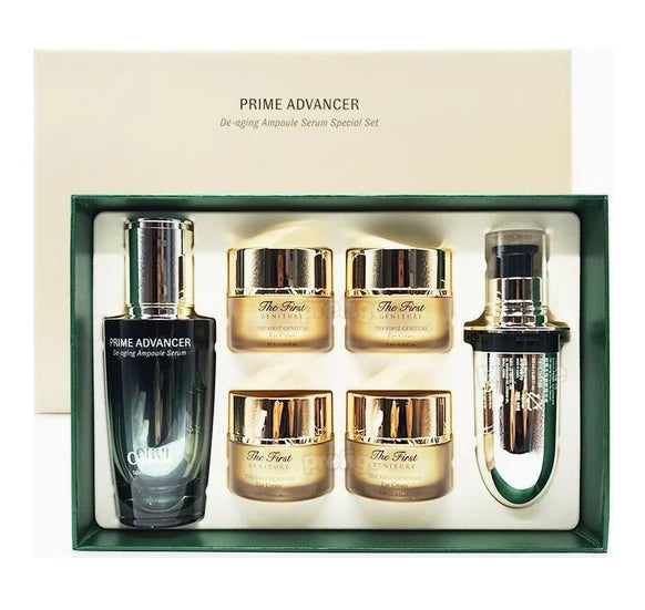 OHUI PRIME ADVANCER DE-AGING AMPOULE SERUM SPECIAL SET