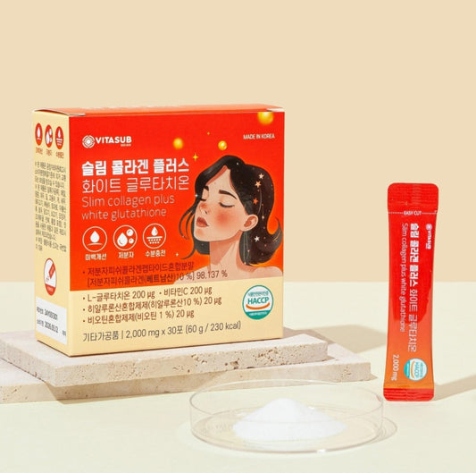 VITASUB SLIM COLLAGEN PLUS WHITE GLUTATHIONE