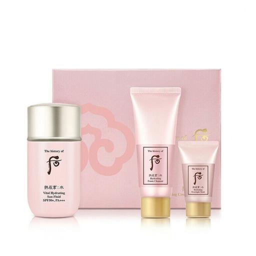 THE WHOO GONG JIN HYANG HYDRATING SUNSCREEN FLUID SPECIAL SET