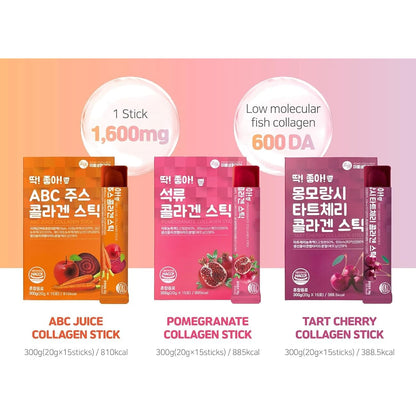 MIPPEUM 3 FLAVOR MIX COLLAGEN JELLY STICK