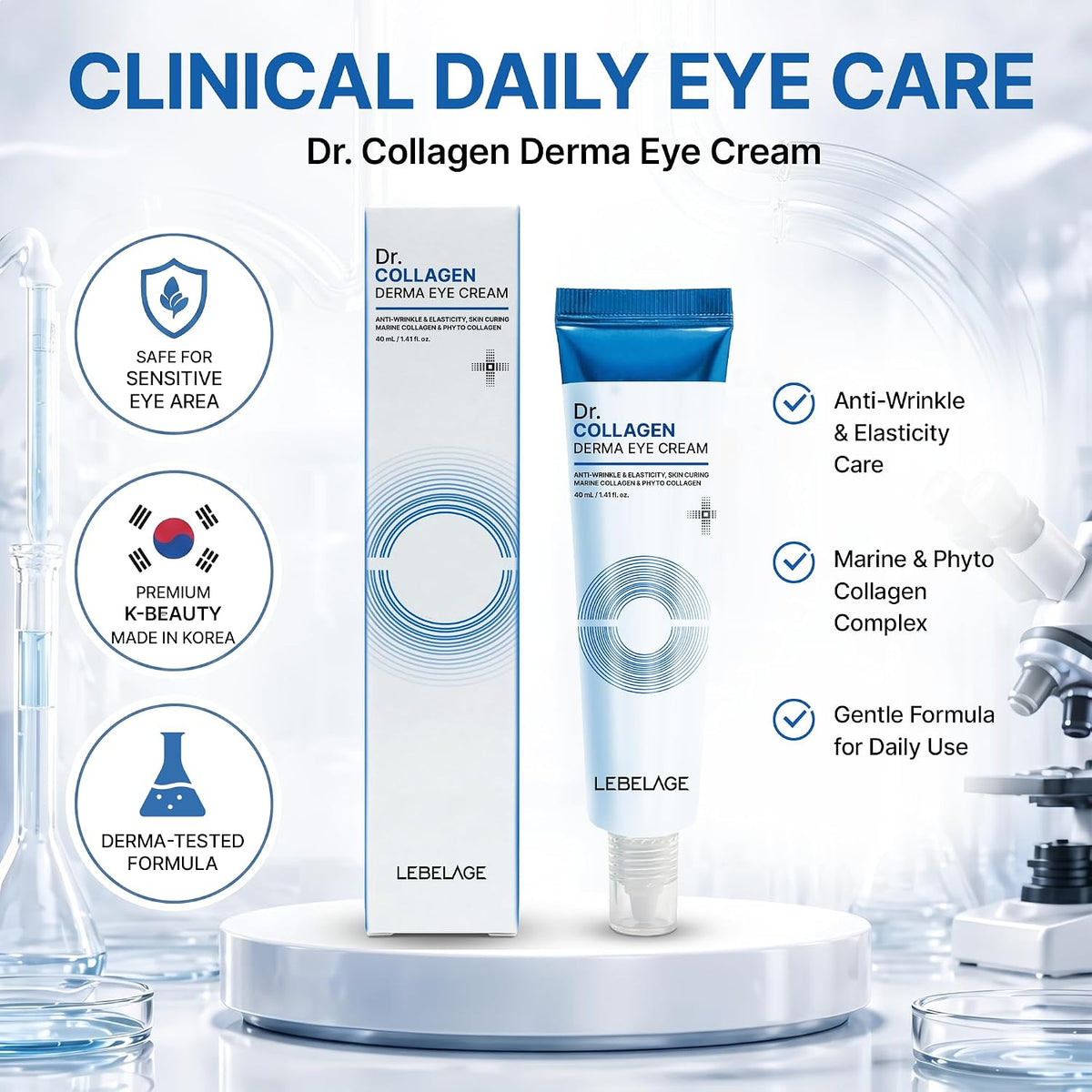 LEBELAGE DR. COLLAGEN DERMA EYE CREAM