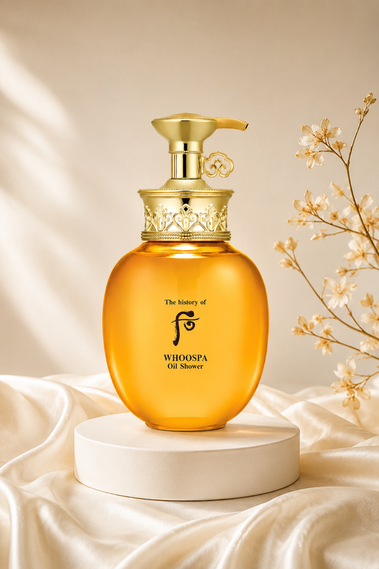 THE HISTORY OF WHOO WHOOSPA OIL SHOWER