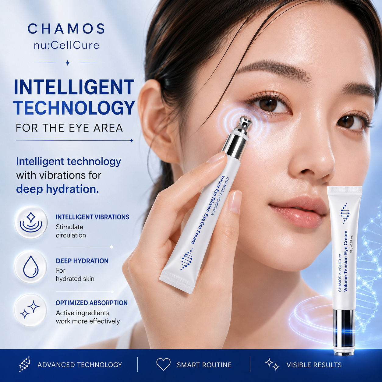 CHAMOS NU : CELLCURE VOLUME TENSION EYE CREAM