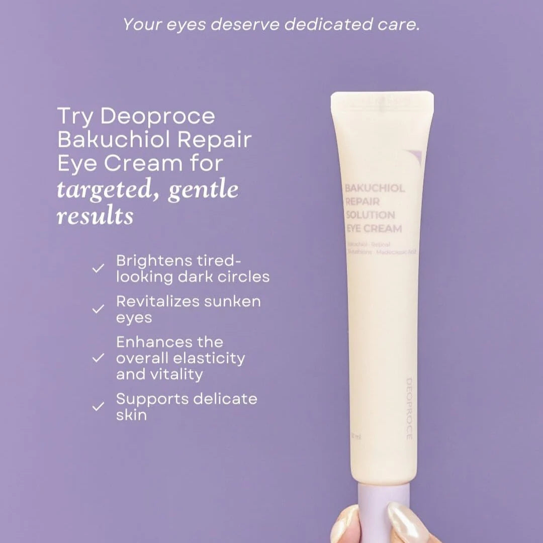 DEOPROCE BAKUCHIOL REPAIR SOLUTION EYE CREAM