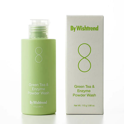 BY WISHTREND GREEN TEA & ENZYME POWDER WASH