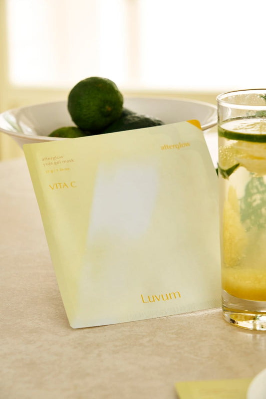 LUVUM AFTERGLOW YUJA GEL MASK 1EA