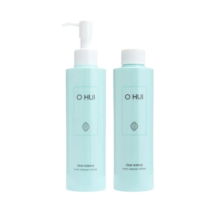 O HUI CLEAR SCIENCE INNER CLEANSER REFRESH 2PCS SPECIAL SET