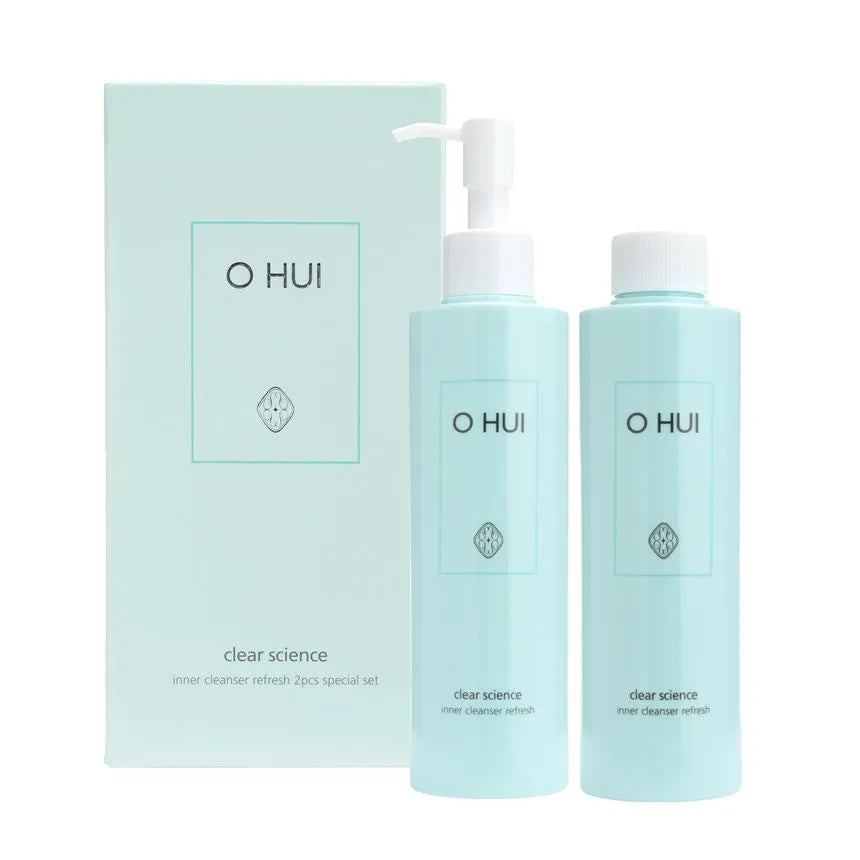 O HUI CLEAR SCIENCE INNER CLEANSER REFRESH 2PCS SPECIAL SET