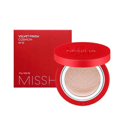 MISSHA VELVET FINISH CUSHION - 2 COLOURS