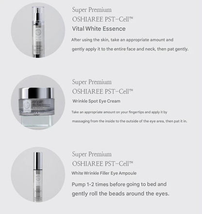 OSHIAREE PST-CELL SKIN CARE 6PCS SET