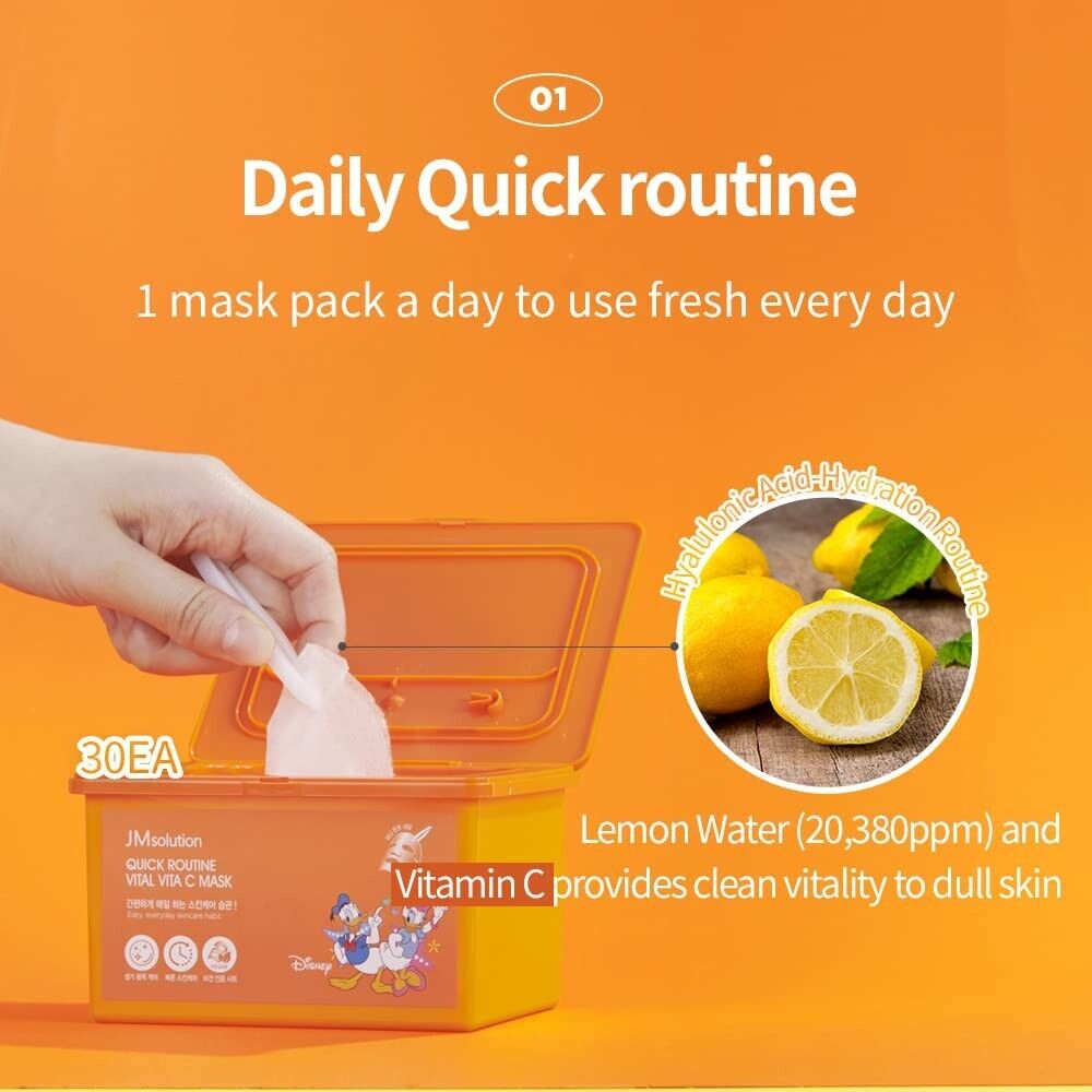 JMSOLUTION QUICK ROUTINE VITAL VITA C MASK DISNEY EDITION