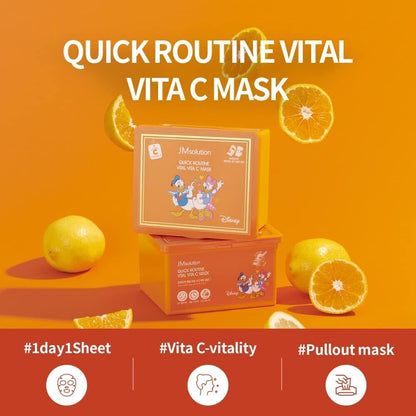 JMSOLUTION QUICK ROUTINE VITAL VITA C MASK DISNEY EDITION