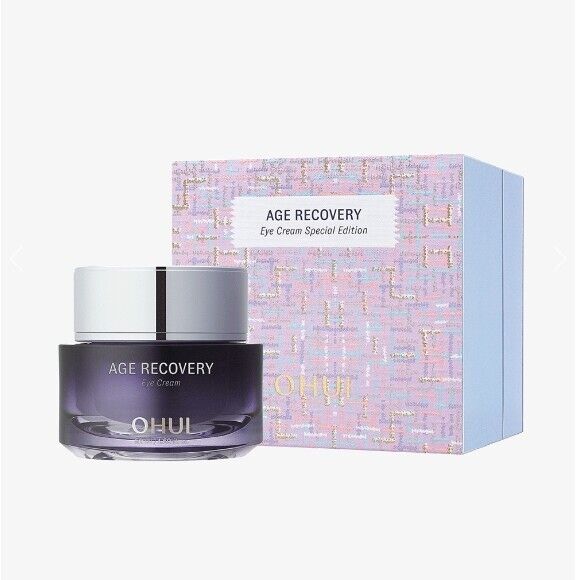 O HUI AGE RECOVERY EYE CREAM 50ML + TRAVEL KIT (3PCS GIFT SET)