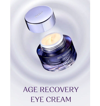 O HUI AGE RECOVERY EYE CREAM 50ML + TRAVEL KIT (3PCS GIFT SET)